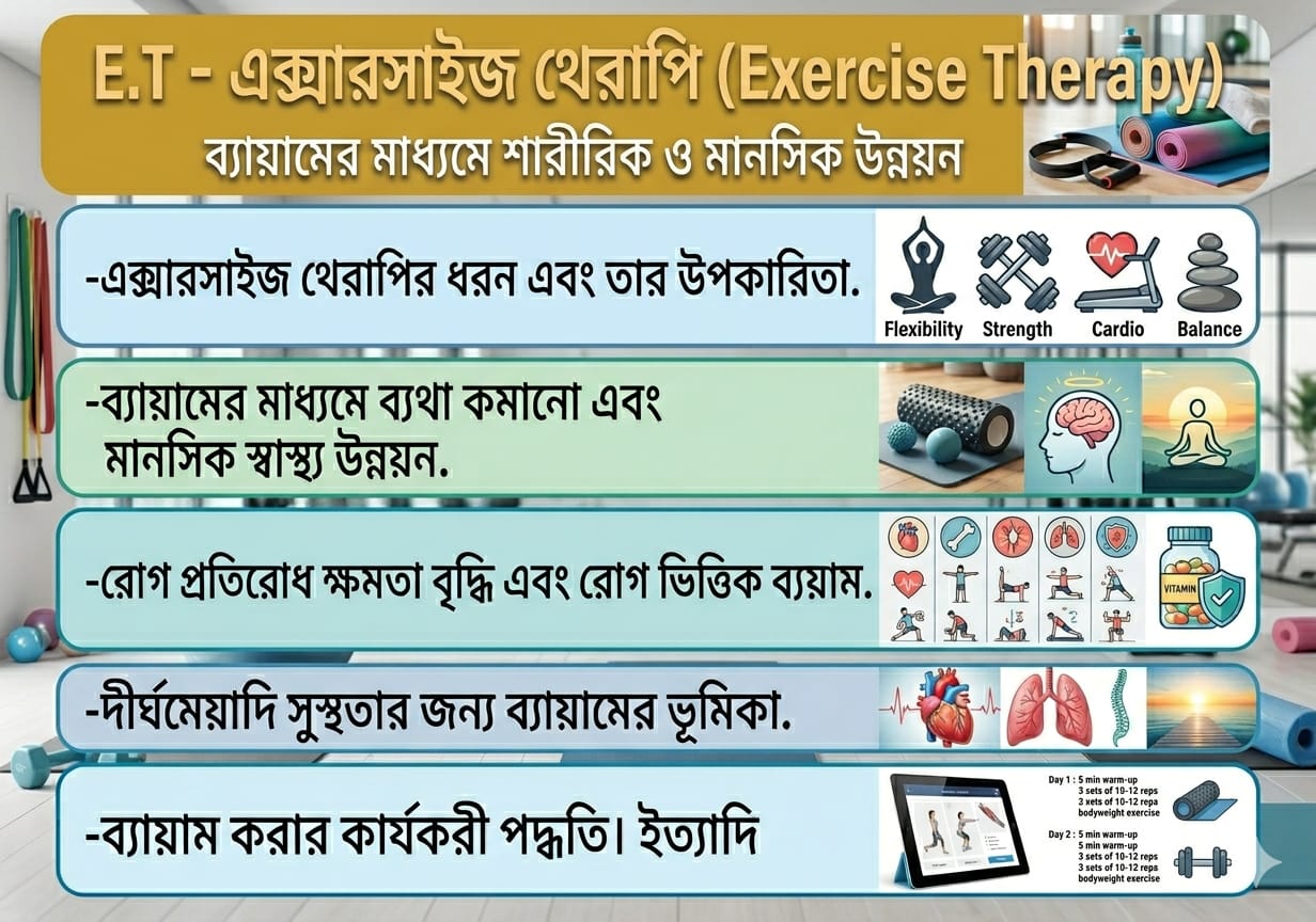 ET – Exercise Therapy